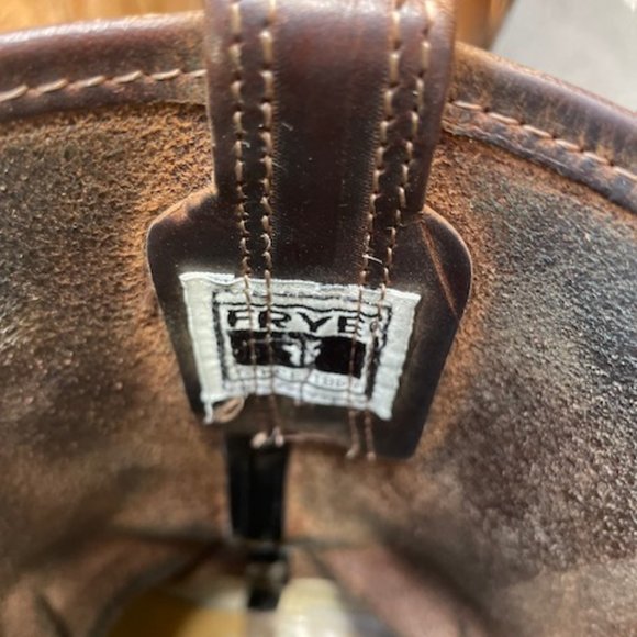 Women's Frye Harness 12R Boots Size 7 - Picture 6 of 8